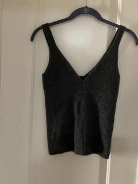 Cropped J crew Cashmere blend tank New without tag